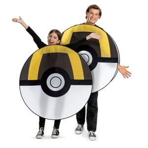 Pokemon Ultra Ball Tunic Halloween Costume One Size Unisex Adult & Kids ages 8+